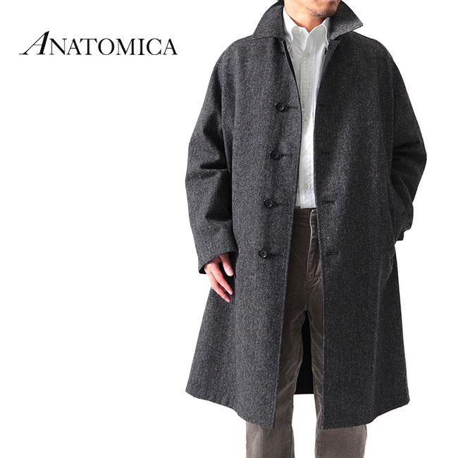 ANATOMICA アナトミカ リバーシブル チェック シングルラグラン ANATOMICA アナトミカ リバーシブル チェック シングルラグラン