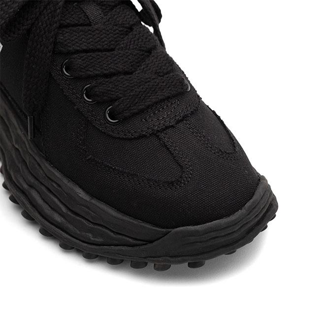 Maison MIHARA YASUHIRO メゾンミハラヤスヒロ LARRY ラリーキャンバススニーカー A14FW704 黒 ブラック シューズ メンズ レディースの画像