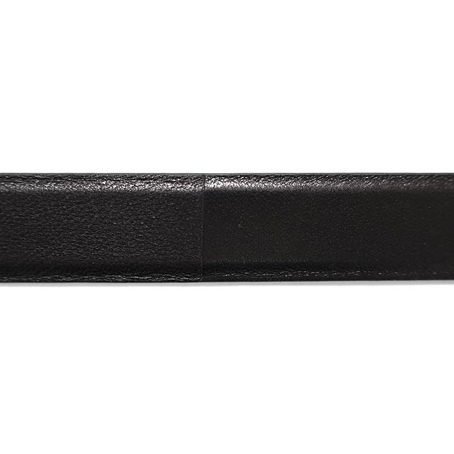 Maison Margiela メゾンマルジェラ メタルバックル レザーベルト SA1TP0020 P8832 黒 メンズ ギフト プレゼントの画像