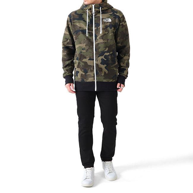 THE NORTH FACE カモフラージュ フルジップパーカー THE NORTH FACE ノースフェイス ノベルティ カモフラージュ