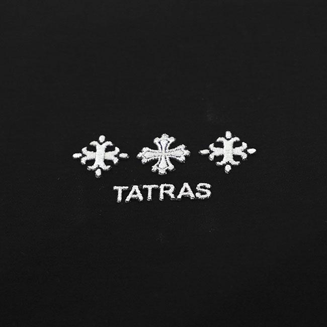 TATRAS 刺繍ロゴ ホワイト 楽天市場】TATRAS タトラス NUNKI ヌンキ ロゴ刺繍 Tシャツ 半袖