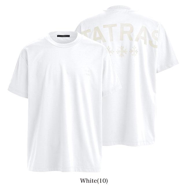 TATRAS（タトラス）EION エイオン　ホワイトTシャツ TATRAS タトラス EION エイオン ロゴ Tシャツ 半袖Tシャツ メンズ
