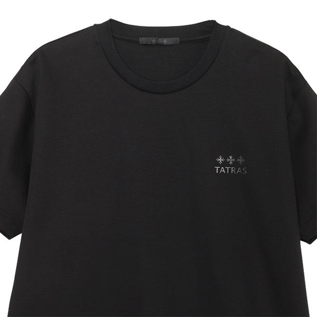 TATRAS タトラス エイオン　Tシャツ ブラック　美品 TATRAS タトラス EION エイオン ロゴ Tシャツ 半袖Tシャツ メンズ