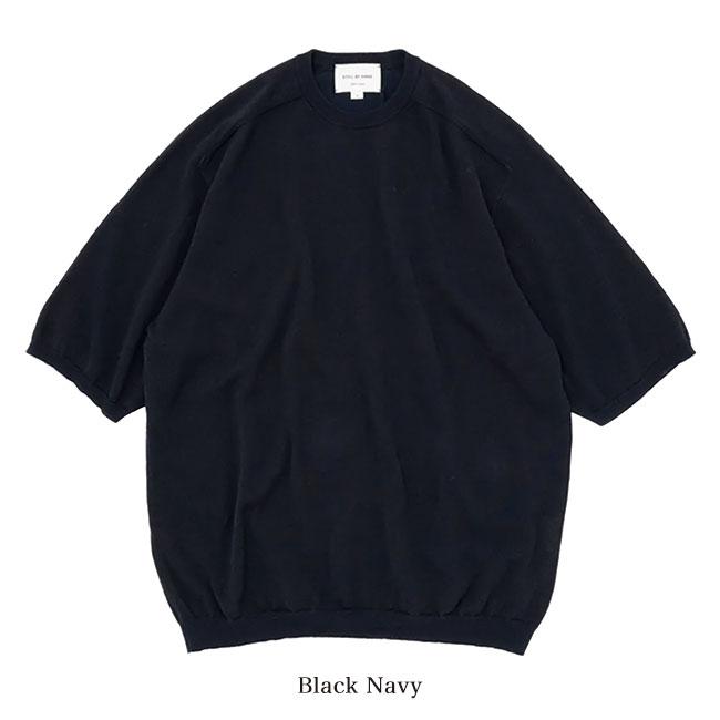 Still By Hand スティルバイハンド 12G リネン混 ニットTシャツ
