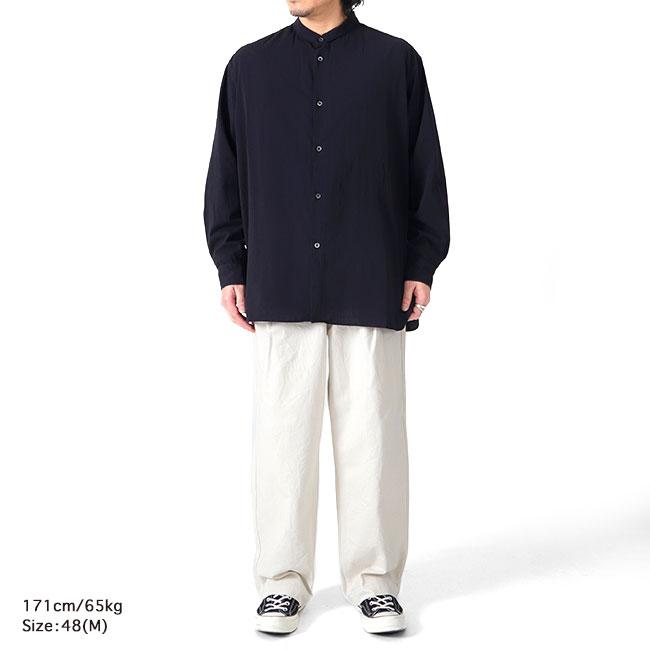 SALE] Still By Hand スティルバイハンド ストライプ風 製品染め