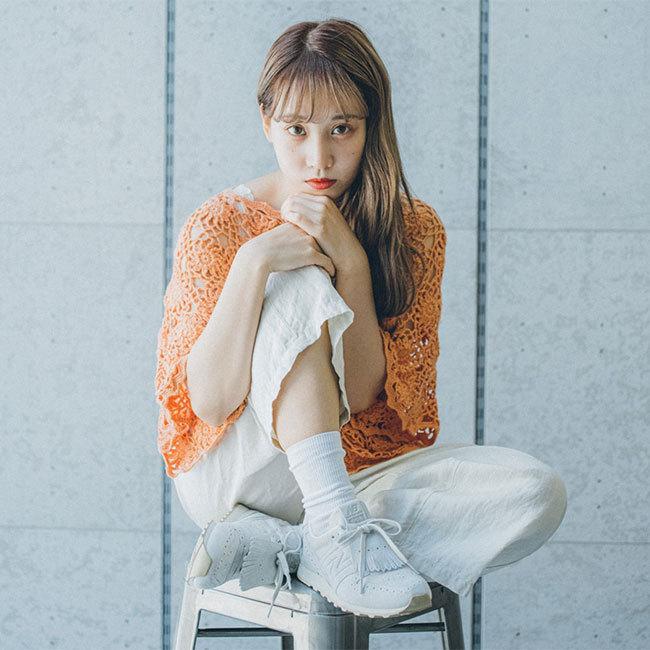 New Balance ニューバランス タッセル付き スエード スニーカー New Balance ニューバランス タッセル付き スエード スニーカー