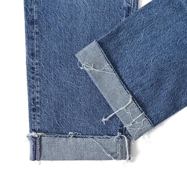 MOTHER DENIM マザーデニム The Chaser Ankle Cuff Fray カットオフ アンクルジーンズ 5114313