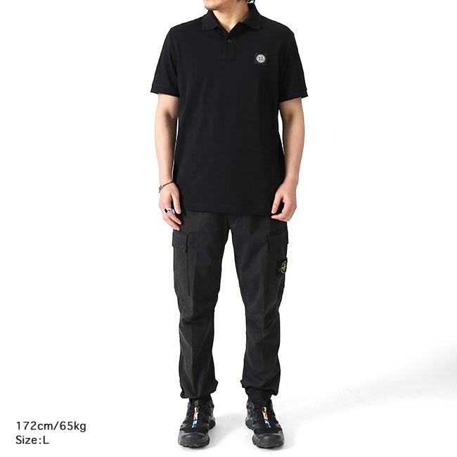 STONE ISLAND ストーンアイランド ピケ スリムフィット ポロシャツ