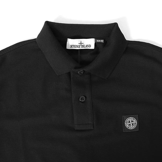 STONE ISLAND ストーンアイランド ピケ スリムフィット ポロシャツ