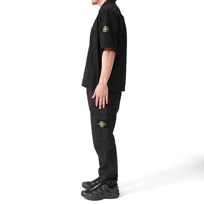 STONE ISLAND ストーンアイランド ブラッシュ加工 コットン