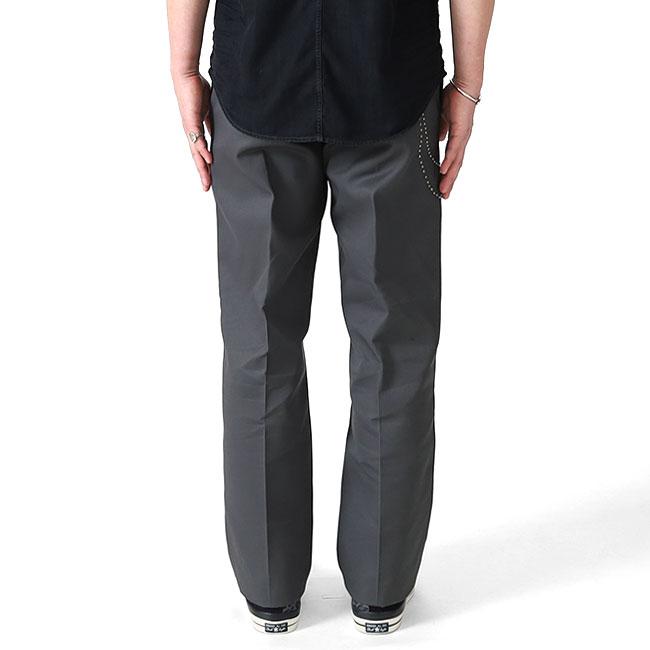 HTC × Dickies エイチティーシー ディッキーズ DOUBLE CHAIN 874 フラワースタッズ ターコイズ ワークパンツ チャコール コラボ メンズの画像