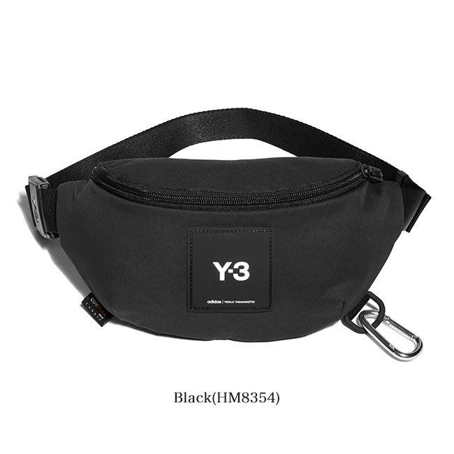 Y-3 ワイスリー コーデュラナイロン スクエアロゴ ウエストバッグ 