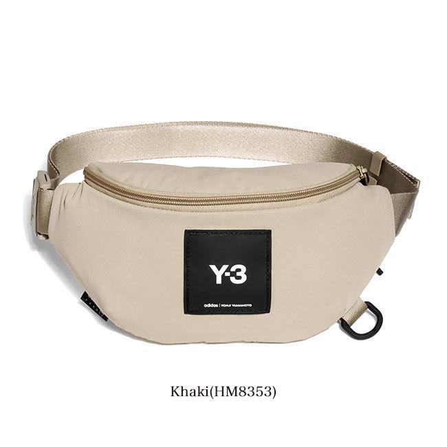 Y-3 ワイスリー コーデュラナイロン スクエアロゴ ウエストバッグ 