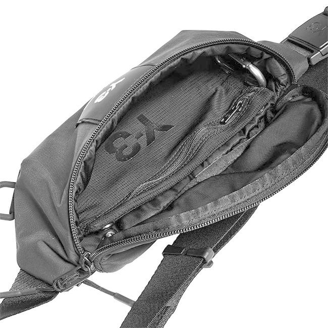 Y-3 ワイスリー コーデュラナイロン スクエアロゴ ウエストバッグ 