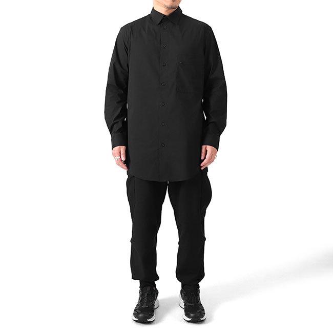 Y-3 ワイスリー クラシック チェストロゴ ボタンダウンシャツ HB3405 Y-3 ワイスリー クラシック チェストロゴ ボタンダウンシャツ