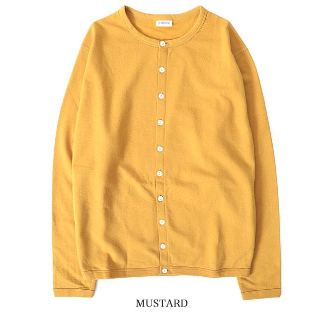 ORCIVAL オーシバル ライトフリース クルーネック カーディガン RC