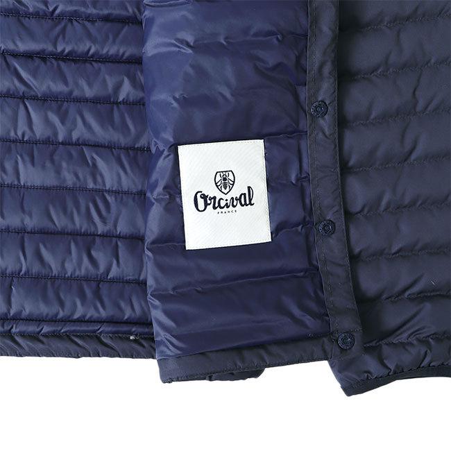 ORCIVAL オーシバル クルーネック インナーダウン RC-8085 DPT ORCIVAL オーシバル クルーネック インナーダウン RC-8085 DPT