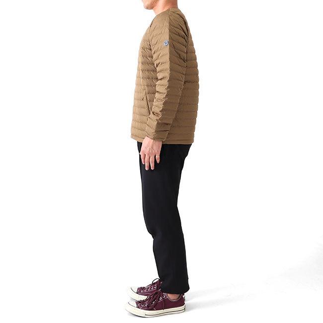 ORCIVAL / インナーダウン/クルーネックジャケット/3/ポリエステル/キャメル/RC-8094/スナップボタン ORCIVAL オーシバル クルーネック インナーダウン RC-8094 DPT