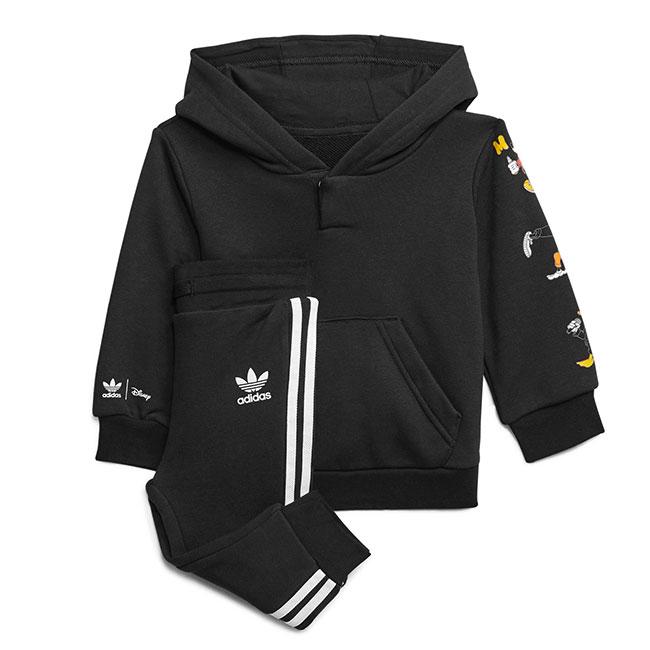 Adidas アディダスオリジナルス ディズニー 3ライン スウェットパーカー パンツ セットアップ H325 コラボ 裏毛 キッズ ベビー ギフト プレゼント T Golden State 通販 Yahoo ショッピング