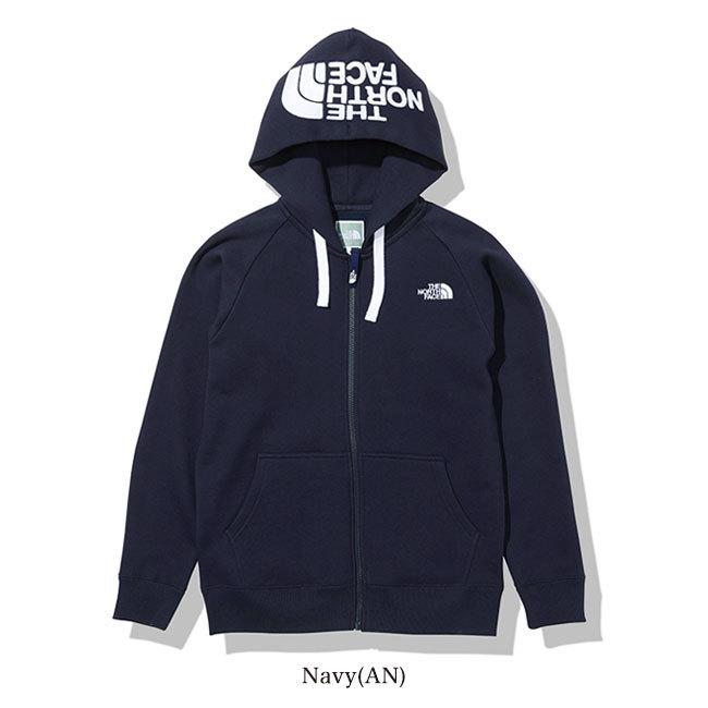ノースフェイス スウェットパーカー リアビューフルジップフーディ NT62130 THE NORTH FACE ノースフェイス リアビュー フルジップ ロゴ