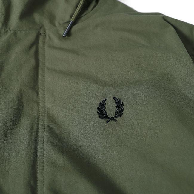 美品 FRED PERRY ライナー付き マウンテンパーカー カーキ Fred Perry フレッドペリー ライナー付き モッズパーカー J9533