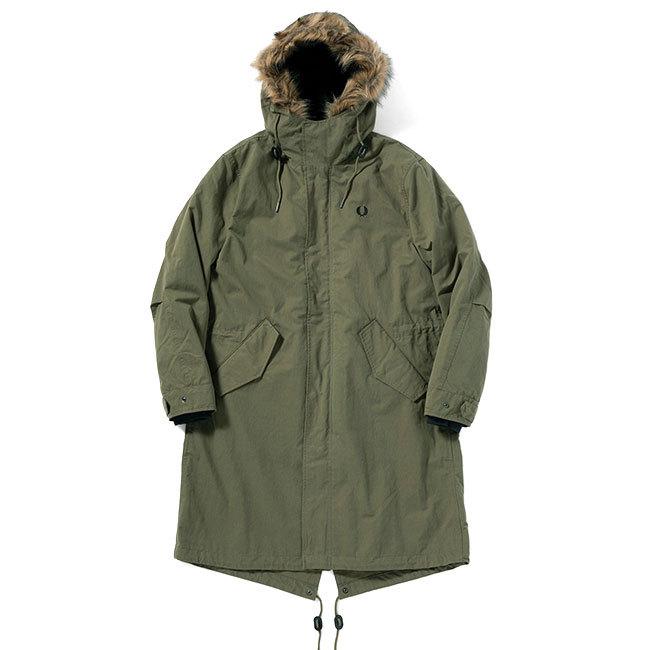 Fred Perry フレッドペリー ライナー付き モッズパーカー J9533