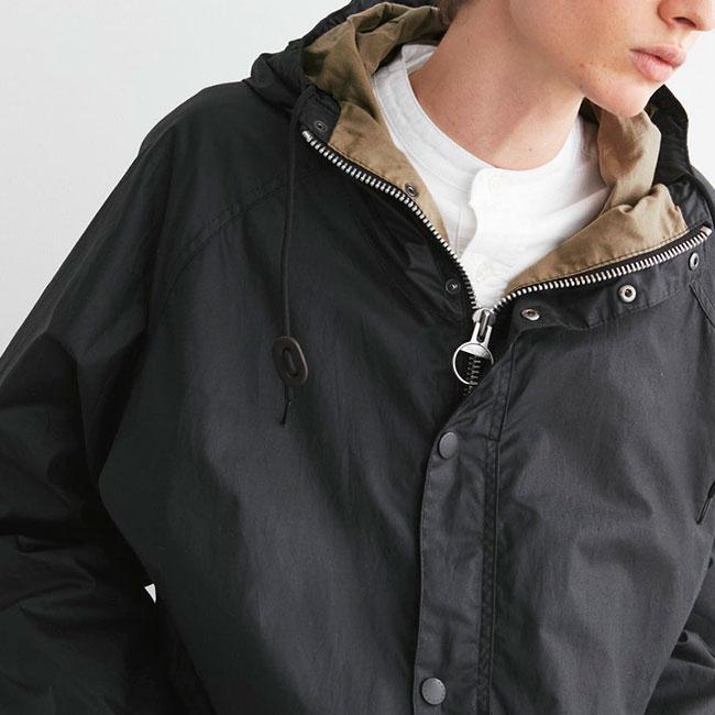 Barbour バブアー ハイキング ワックス ワックスドコットン フード付き ジャケット MWX1673 オイルドジャケット メンズ｜golden-state｜09