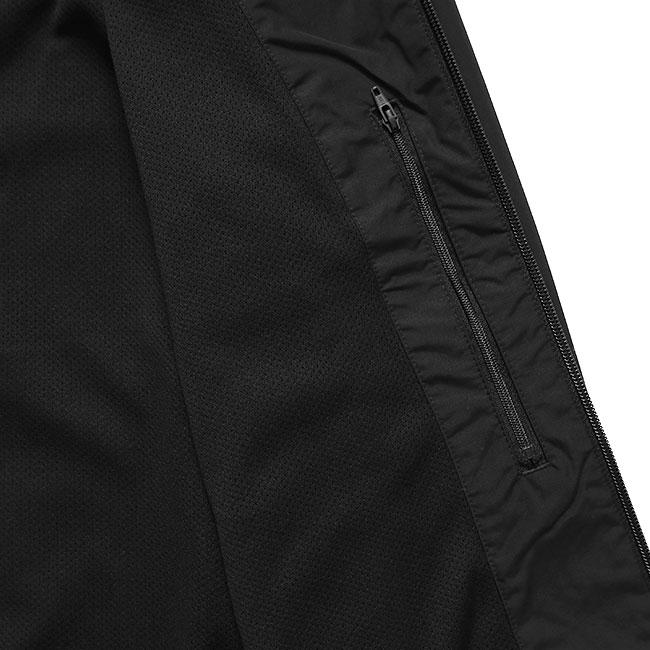 フレッドペリー スタンドカラー ジャケット ブルゾン ブラック XS Fred Perry フレッドペリー スタンドカラー ナイロンジャケット J2660
