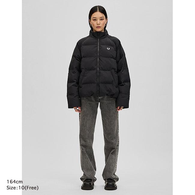 Fred Perry フレッドペリー スタンドカラー ダウンジャケット J1118 パ