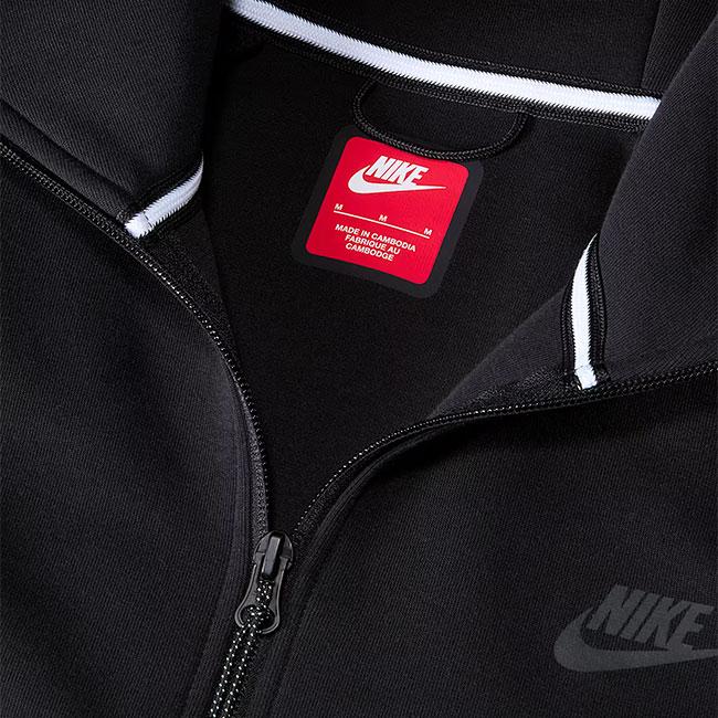NIKE ナイキ テックフリース スウェットパーカー HV0950-010 黒