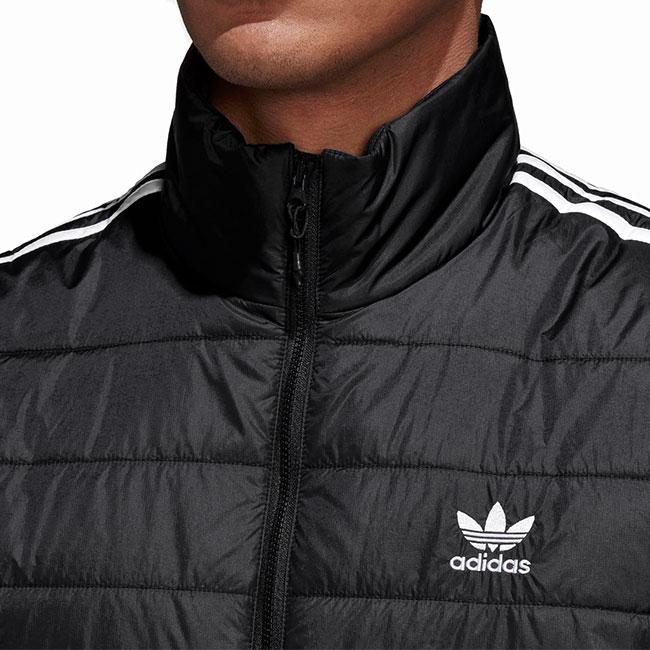 adidas アディダス 3ライン スタンドカラー キルティング adidas アディダス 3ライン スタンドカラー キルティング