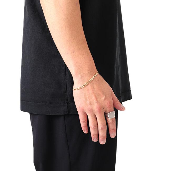 TOMWOOD トムウッド チェーンブレスレット ゴールド メンズ TOMWOOD トムウッド Curb Bracelet M Gold ゴールド チェーン