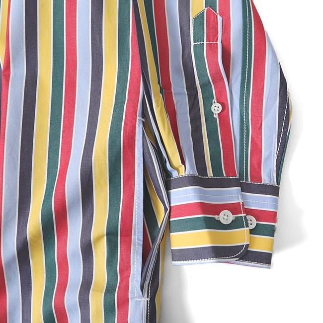 [TIME SALE] APPLE TREES アップルツリーズ オールオーバー ザ ワールド ストライプ ロングシャツ All Over The World シャツワンピース | ブランド登録なし | 10