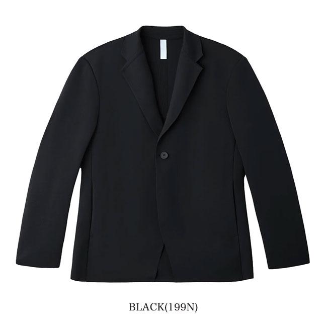 CFCL ニット 1B テーラードジャケット ブラック CFCL シーエフシーエル MILAN TAILORED JACKET ミラノリブ テーラード