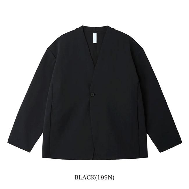 【2/1限定値下げ】CFCL カラーレスボクシージャケット（サイズ:3） CFCL シーエフシーエル MILAN COLLARLESS DOUBLE BREASTED BOXY JACKET