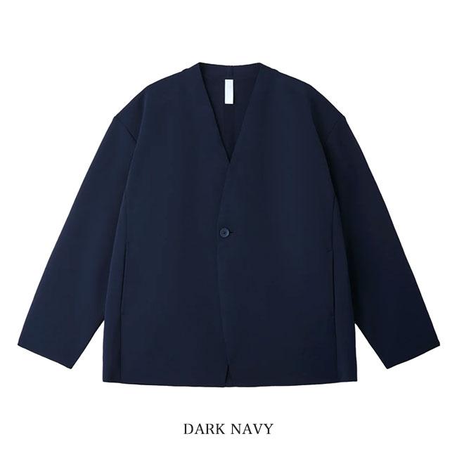 CFCL シーエフシーエル MILAN COLLARLESS DOUBLE BREASTED BOXY JACKET