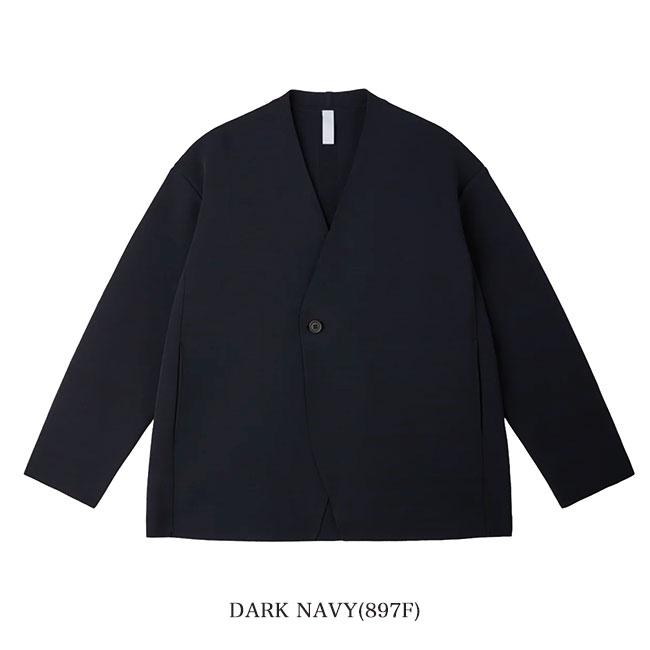 CFCL シーエフシーエル MILAN COLLARLESS DOUBLE BREASTED BOXY JACKET