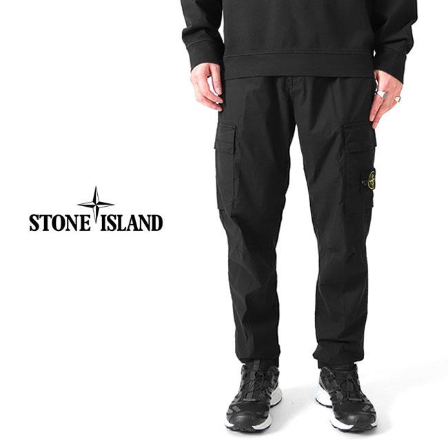 Stone Island ストーンアイランド ガーメントダイ ストレッチ テーパード カーゴパンツ 101531303 黒 メンズ :  t16022315 : Golden State - 通販 - Yahoo!ショッピング