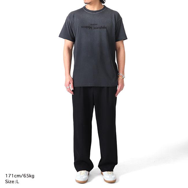 Maison Margiela メゾンマルジェラ ガーメントダイ リバースロゴ Tシャツ S51GC0526 S20079 半袖Tシャツ メンズ レディースの画像