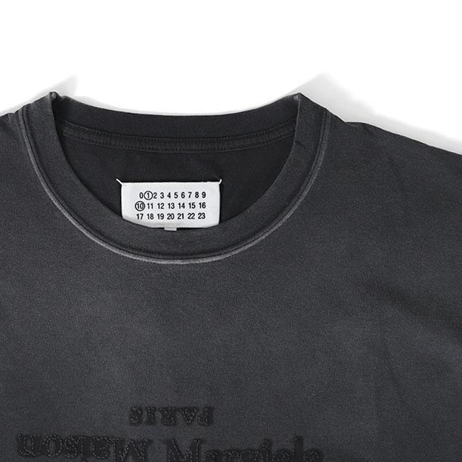Maison Margiela メゾンマルジェラ ガーメントダイ リバースロゴ Tシャツ S51GC0526 S20079 半袖Tシャツ メンズ レディースの画像