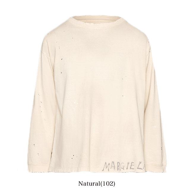 maison margiela メゾンマルジェラ ロングスリーブ カットソー MM6 Maison Margiela - 《MM➅》 Maison Margiela (ホワイト