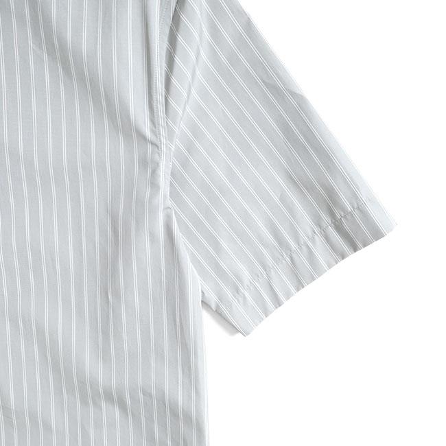 JIL SANDER ジルサンダー コットンポプリン ストライプシャツ J22DL0278 J45293 半袖シャツ メンズの画像