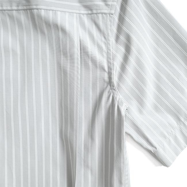 JIL SANDER ジルサンダー コットンポプリン ストライプシャツ J22DL0278 J45293 半袖シャツ メンズの画像