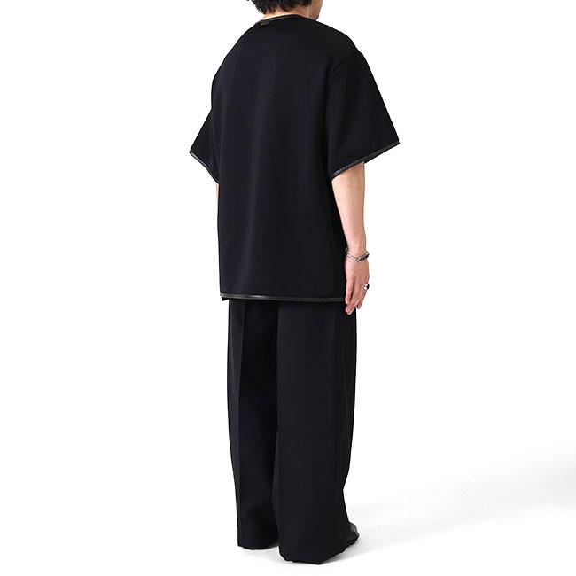 JIL SANDER ジルサンダー ショルダージップ オーバーサイズ ジャージーTシャツ J21GC0188 J20134 半袖Tシャツ メンズの画像