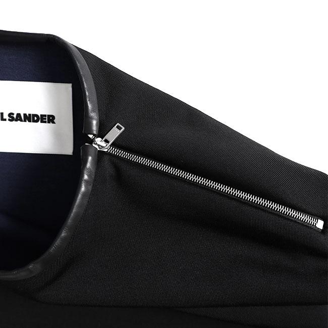 JIL SANDER ジルサンダー ショルダージップ オーバーサイズ ジャージーTシャツ J21GC0188 J20134 半袖Tシャツ メンズの画像