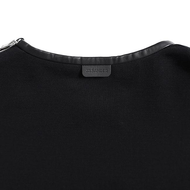 JIL SANDER ジルサンダー ショルダージップ オーバーサイズ ジャージーTシャツ J21GC0188 J20134 半袖Tシャツ メンズの画像