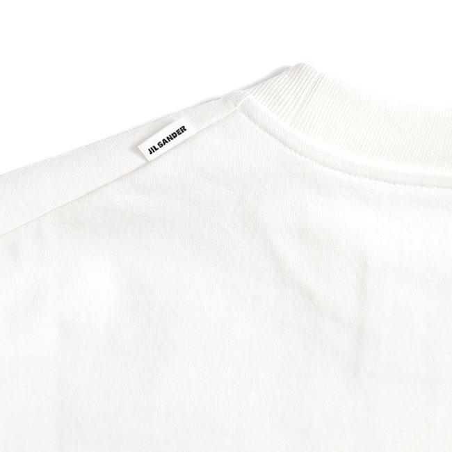 JIL SANDER ジルサンダー ヘビーコットン ショルダーロゴ T