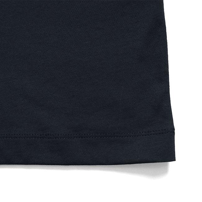 MARNI マルニ ロゴ トリムTシャツ HUMU0198MP USCY91 ネイビー 半袖Tシャツ リンガーTシャツ メンズ レディースの画像