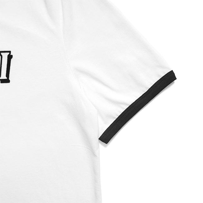 MARNI マルニ ロゴ トリムTシャツ HUMU0198MP USCY91 白 ホワイト 半袖Tシャツ リンガーTシャツ メンズ レディースの画像