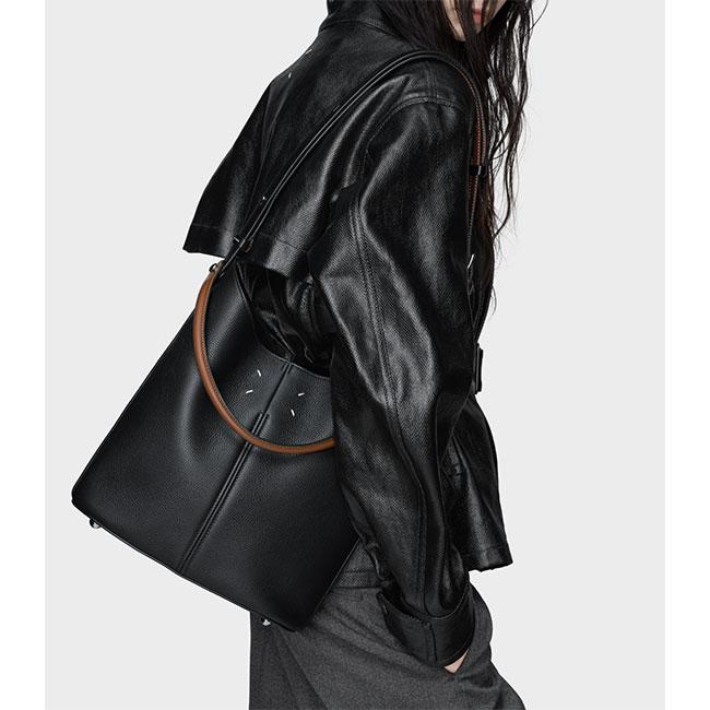 Maison Margiela メゾンマルジェラ ドレサージュ ホーボー レザー